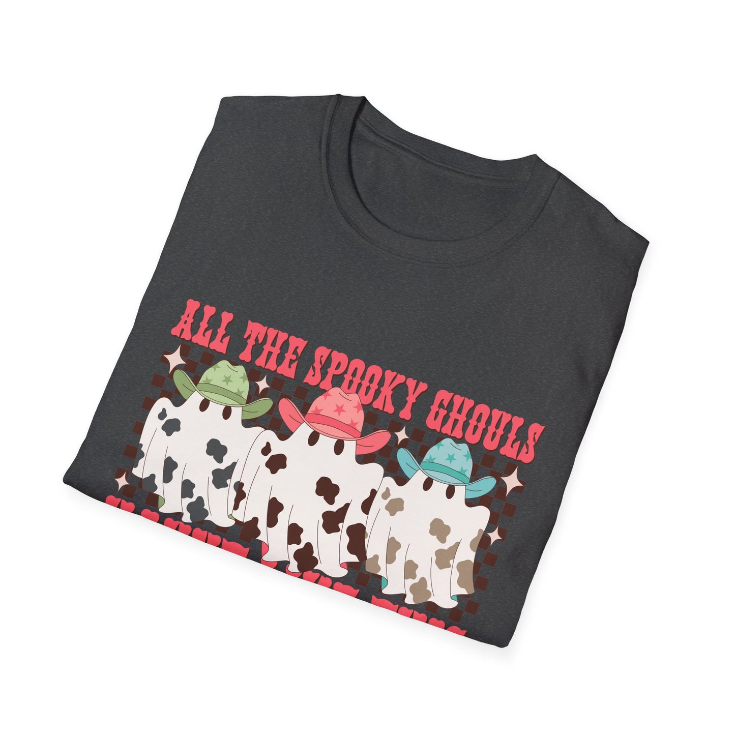 All the spooky ghouls Unisex Softstyle T-Shirt