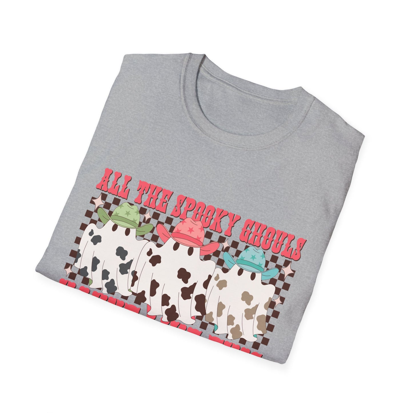 All the spooky ghouls Unisex Softstyle T-Shirt