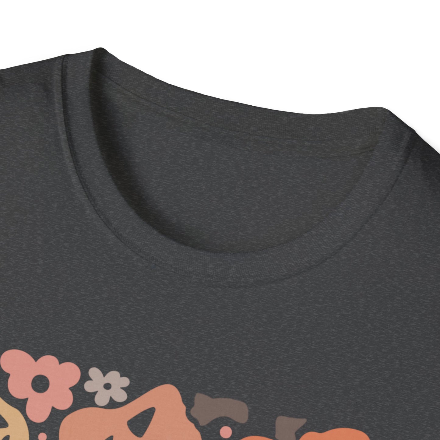 Autumn Harvest Pumpkin T-Shirt, Fall Fashion Tee, Halloween Shirt, Cute Unisex Tee, Seasonal Floral Top