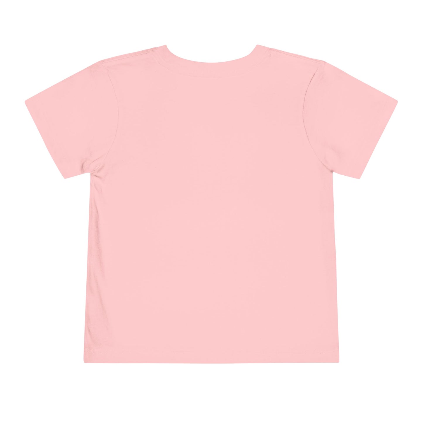 Be Mine Toddler Tee — Valentine’s Day Pink Stamp Design