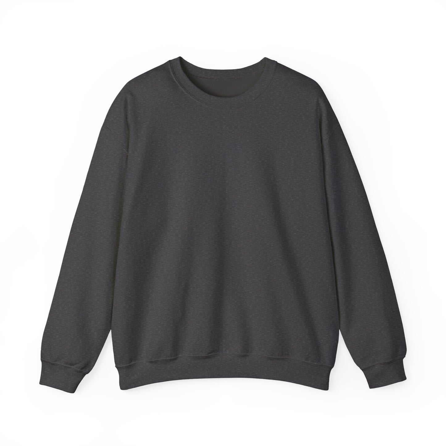 Classic White Crewneck Sweatshirt — Minimal Everyday Pullover